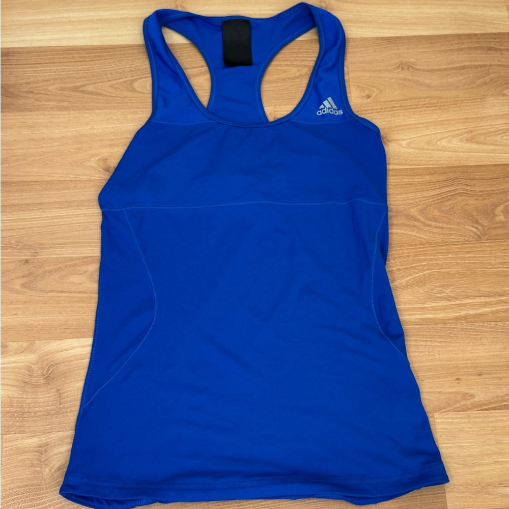 Adidas Women's Vibrant Blue Racerback Tank